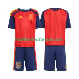 Maillot/Tenue Espagne World Cup Enfant Domicile 2026